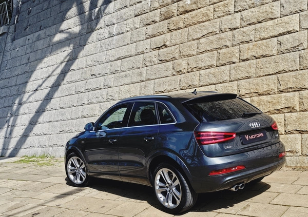 Audi Q3 cena 57700 przebieg: 239647, rok produkcji 2013 z Szczekociny małe 781
